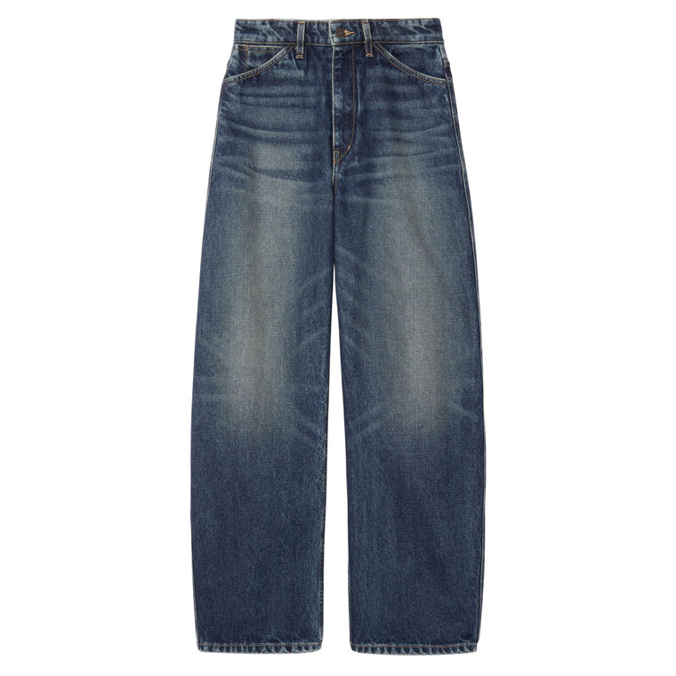 Otis High Rise Barrel Leg Jean image number null