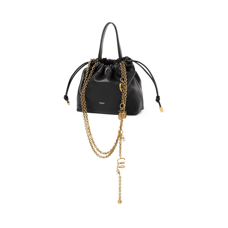 Mini Chloe Icons Drawstring Shoulder Bag image number null