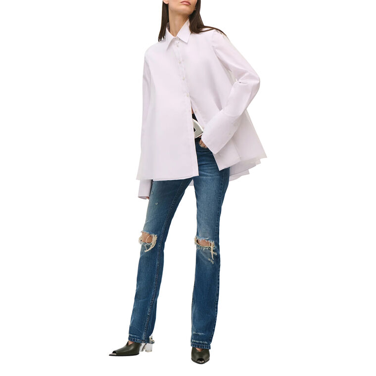 Vaughn Long Sleeve Frothy Layered Shirt image number null