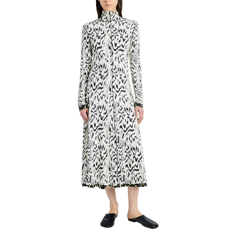 Marion Midi Dress In Printed Jersey image number null