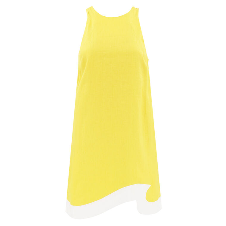 Allori Linen Shift Dress image number null