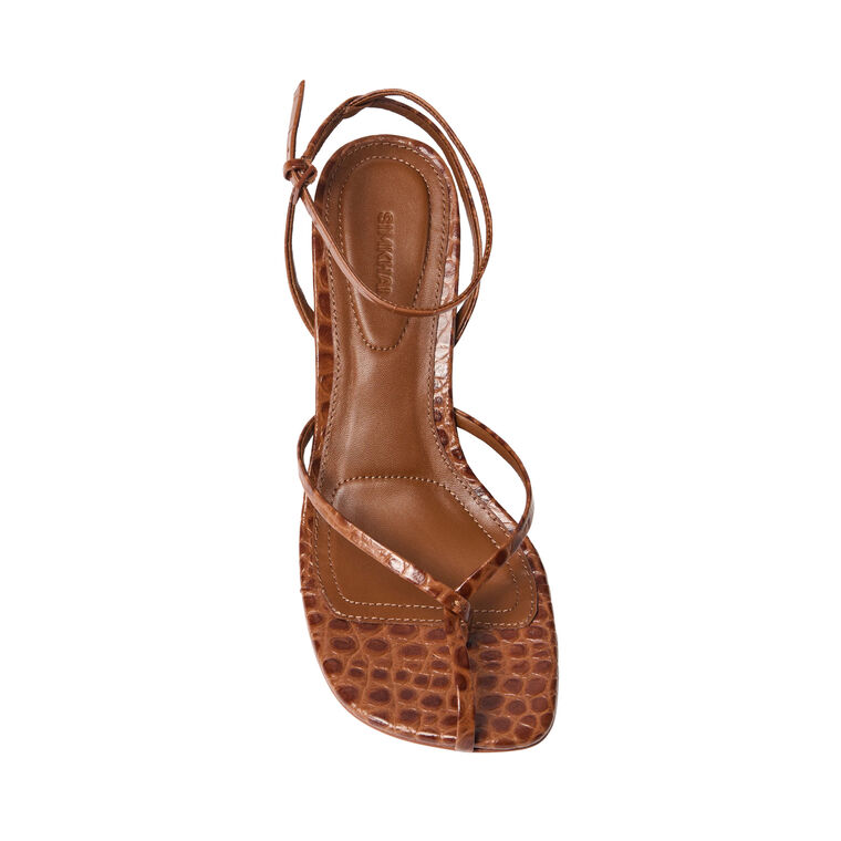 Kelsey Leather Strappy Wedge Sandal image number null