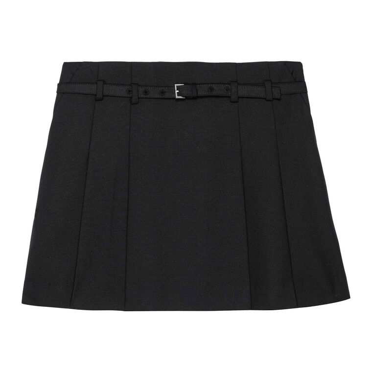 The Pleated Mini Skirt image number null