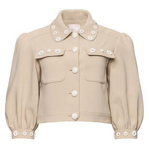 Gilliana Crochet Mirrors Jacket