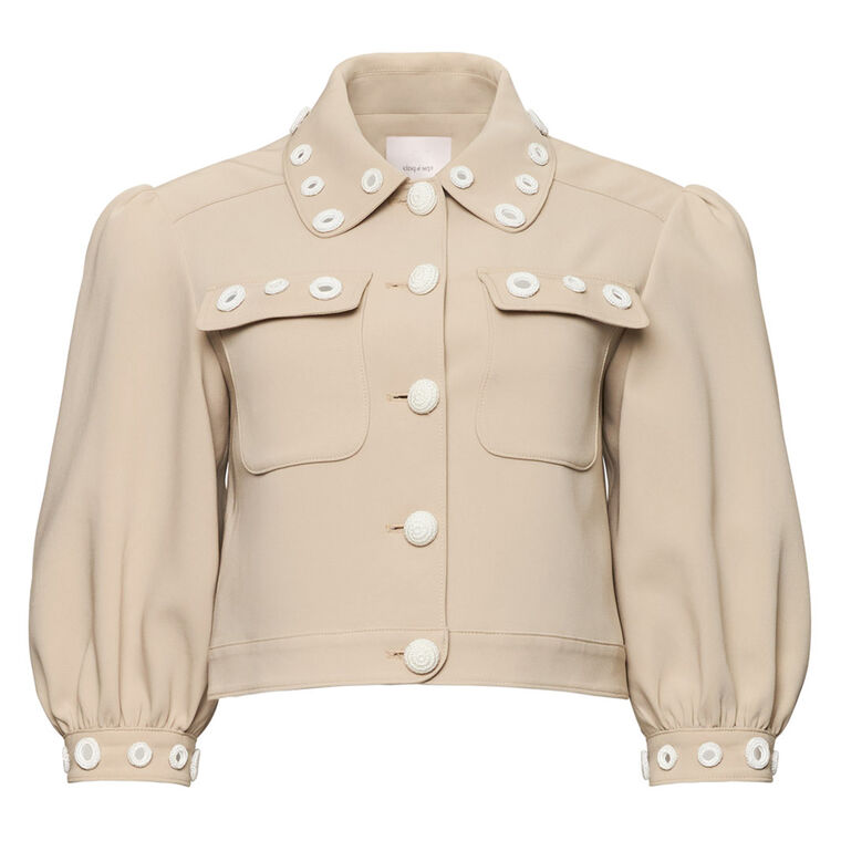 Gilliana Crochet Mirrors Jacket image number null