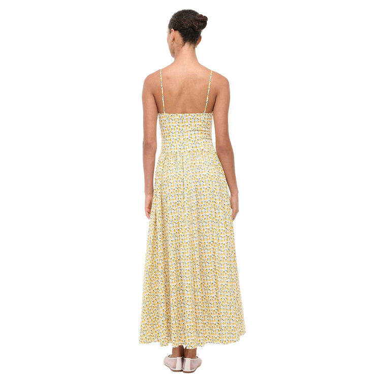 Dena Sleeveless Cotton Poplin Maxi  Dress image number null