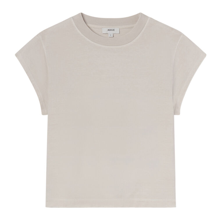 Long Line Bryce Cap Sleeve Tee image number null