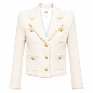 Slyvia Collared Tweed Jacket