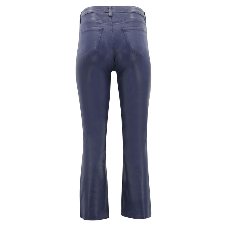 Kendra Coated High Rise Flare Jean image number null