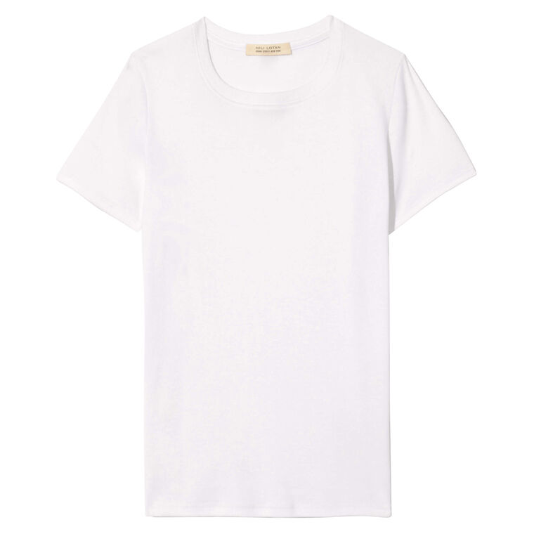 Elin Short Sleeve Crewneck Tee image number null