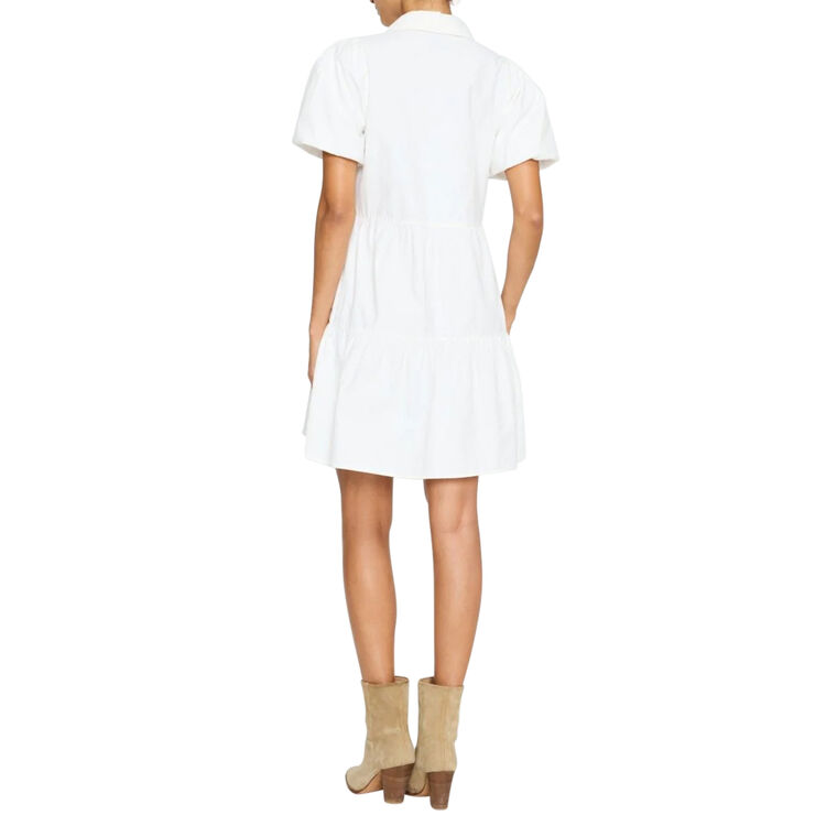 Havana Puff Sleeve Mini Dress image number null