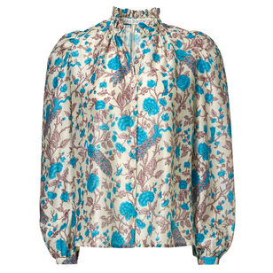 Annabel Peacock Plume Shirt