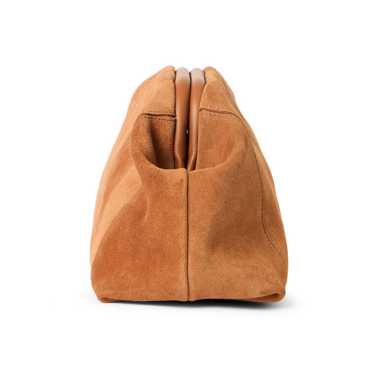 Rowe Suede Leather Clutch image number null