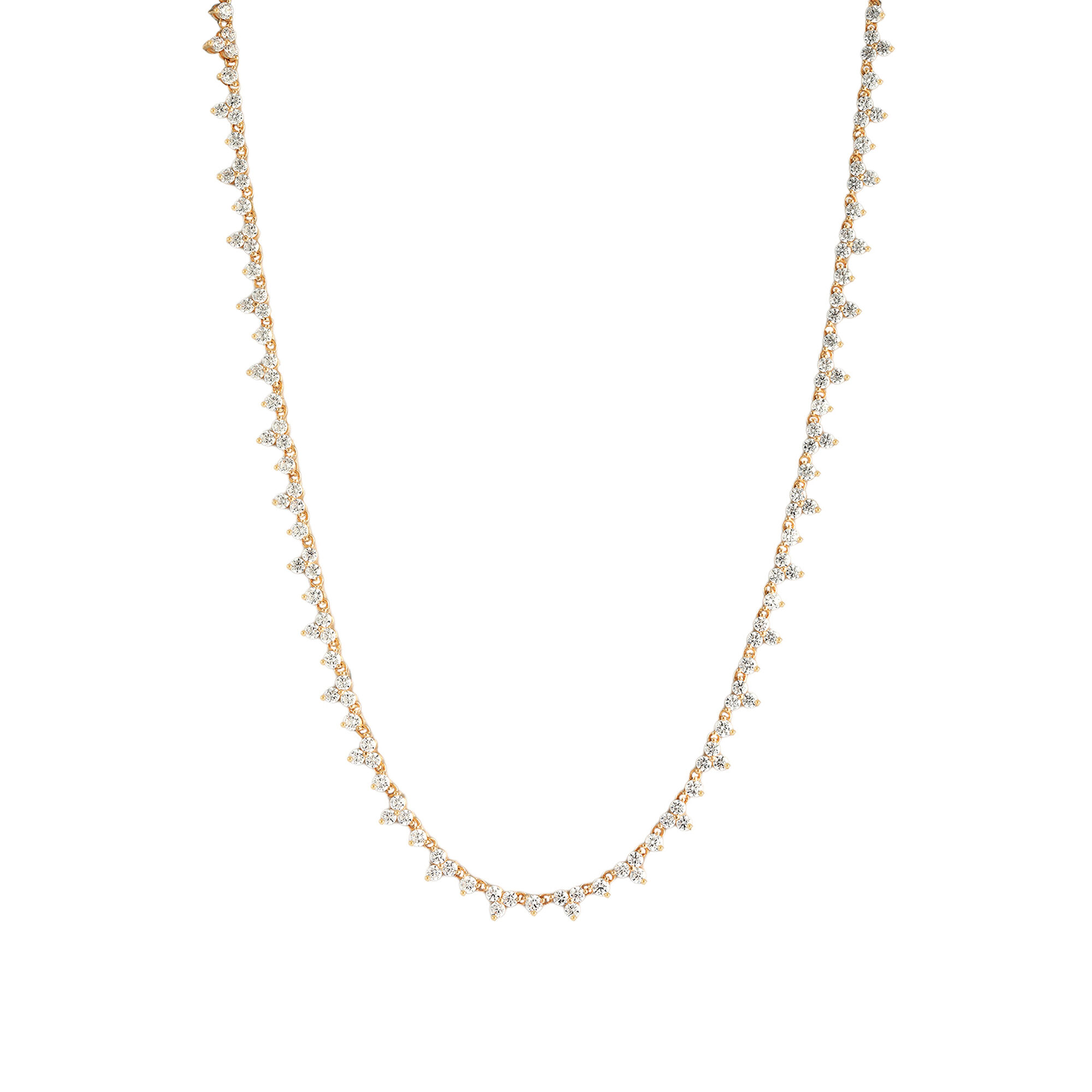 LeMel Trio Tennis Necklace | Tootsies