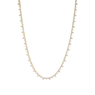 Trio Tennis Necklace