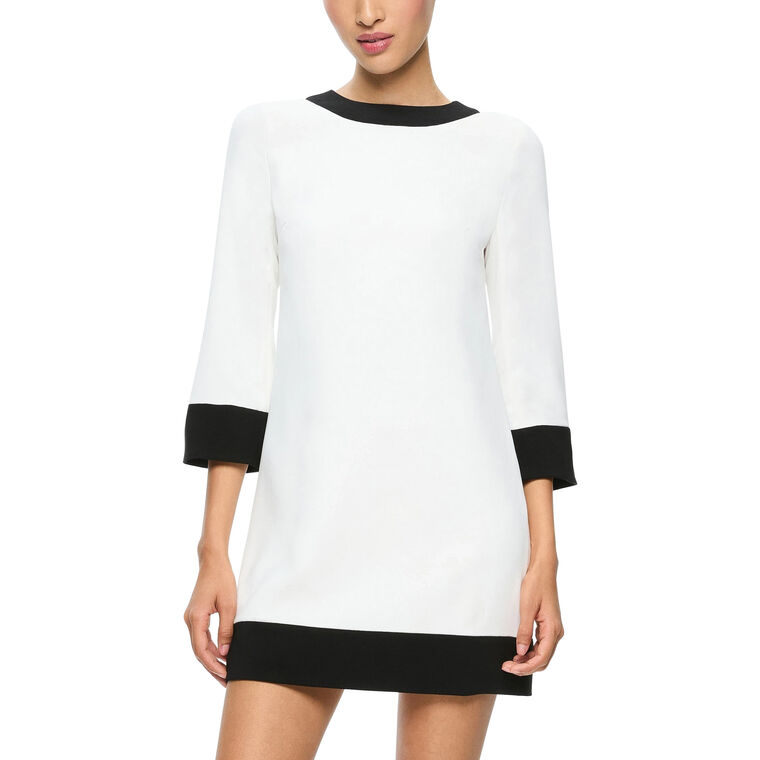 Eleonora Flare Sleeve Mini Dress image number null