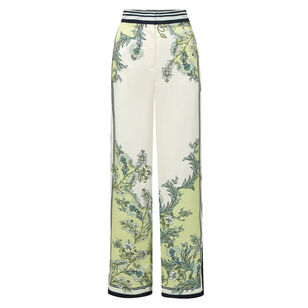 Grigore High-Rise Floral Wide-Leg Pant