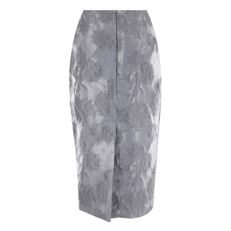 Clarissa Brocade Pencil Skirt image number null