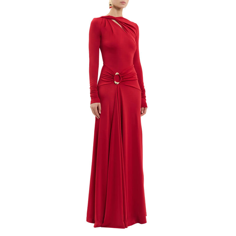 Kiana Long Sleeve Maxi Dress image number null
