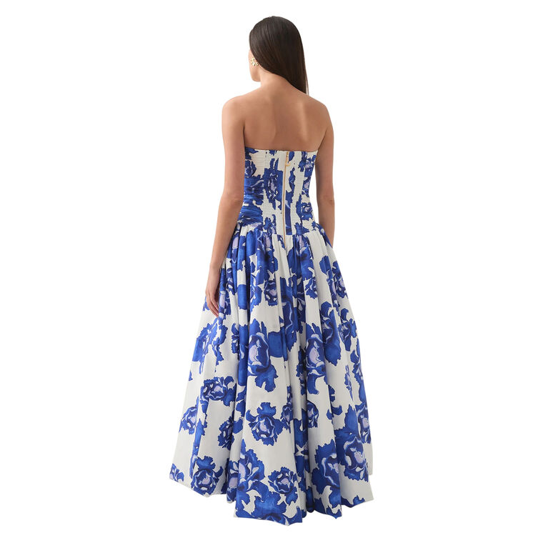 Behold Strapless Maxi Dress image number null