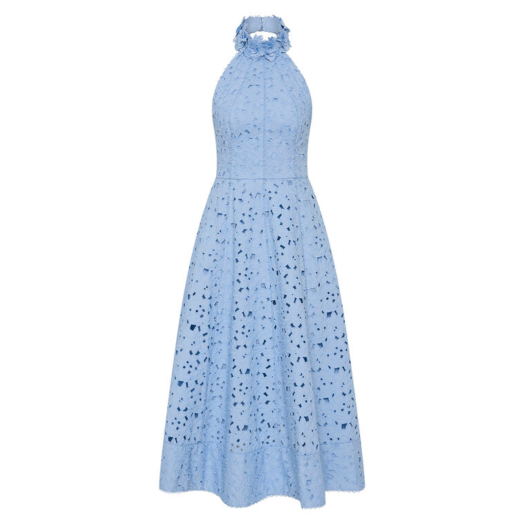 Nuvola Halterneck Midi Dress image number null