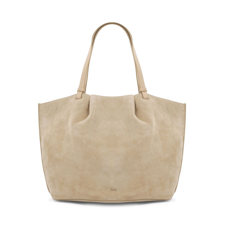 Ava Suede Tote Bag image number null