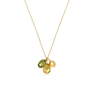18kt Gold Gaia Cluster Necklace