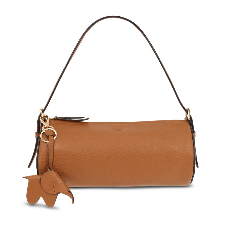 Amoli Barrel Bag With Elephant Charm image number null