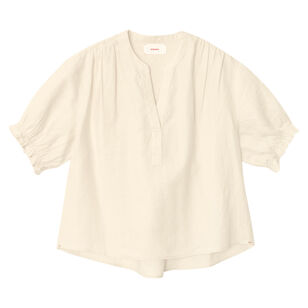 Camila V-Neck Popover Top