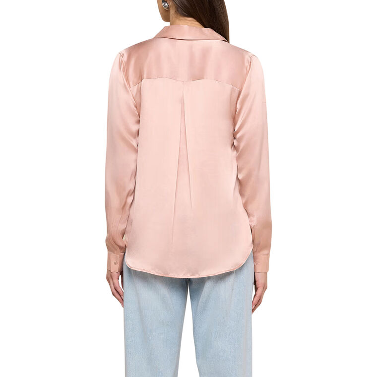 Tyler Long Sleeve Silk Blouse image number null