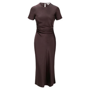 Marcel Short Sleeve Silk Midi Dress