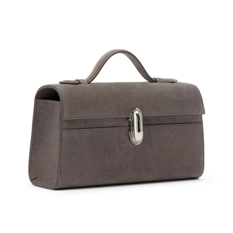 Symmetry Pochette In Suede image number null
