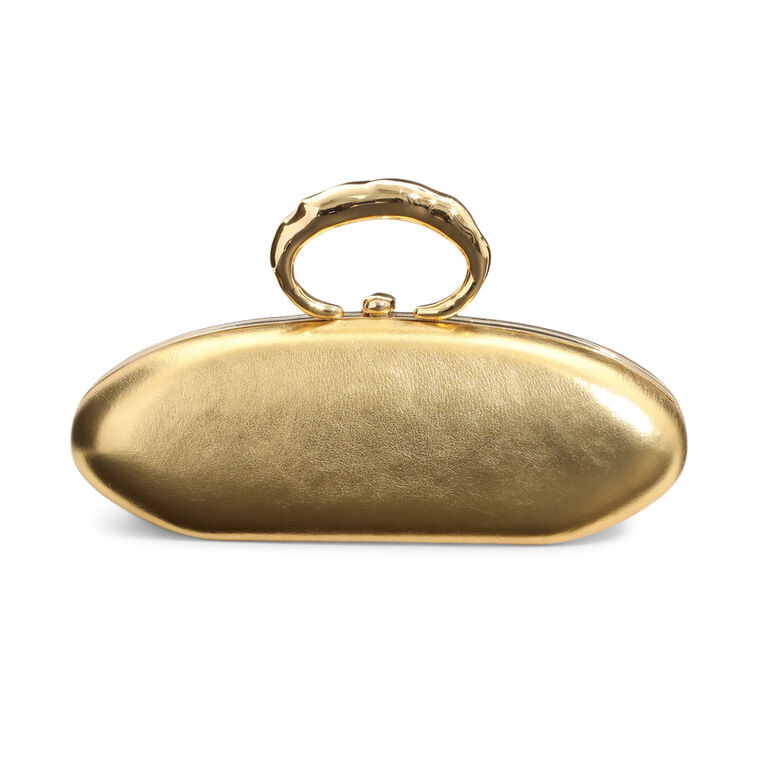 Molten Gold Bullet Minaudiere image number null