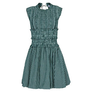 Anita Gingham Bubble Skirt Mini Dress