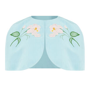Promenade Embroidered Capelet