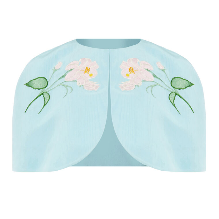 Promenade Embroidered Capelet image number null