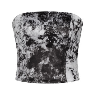 Sensation Strapless Bustier Crop Top