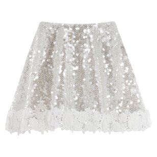 Gem Sequin Skirt