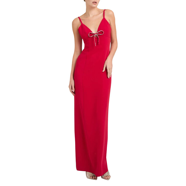Adele V-Neck Gown image number null