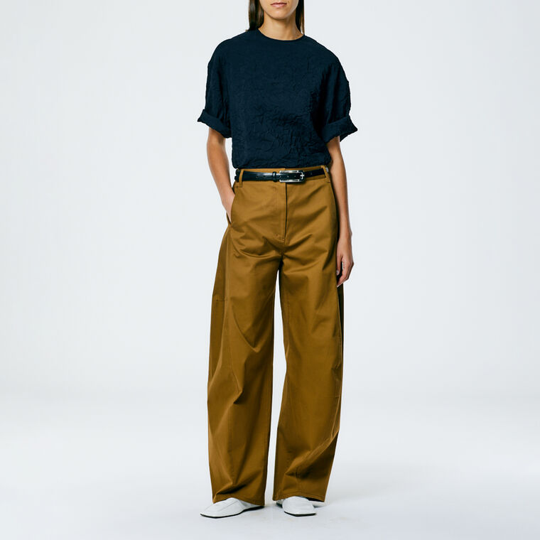 Crinkle Shirting Easy T-Shirt image number null