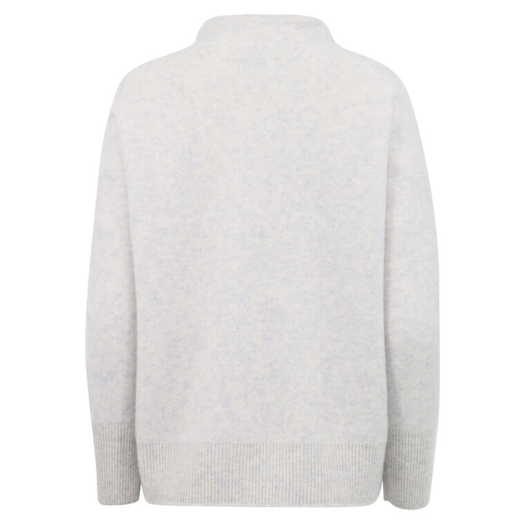 Boiled Funnel Neck Pullover Sweater image number null