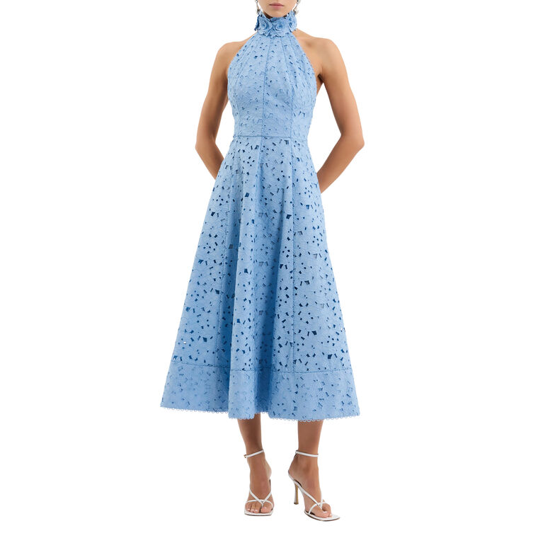 Nuvola Halterneck Midi Dress image number null