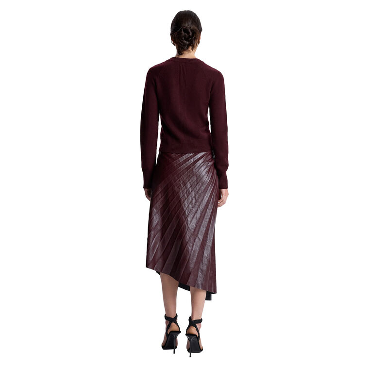 Ashtyn Cashmere Crew Neck Sweater image number null