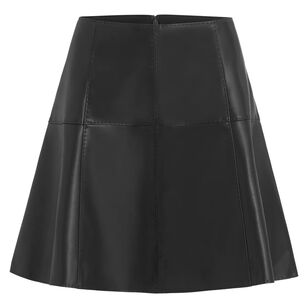 Crawford Vegan Leather Mini Skirt