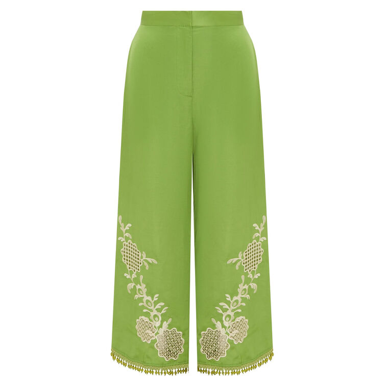 Luisa Embroidered Pant image number null