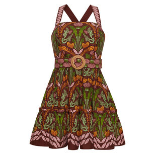 Julietta Sleeveless Belted Mini Dress