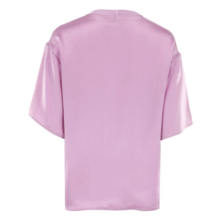 Lenn Slouchy Silk Tee image number null