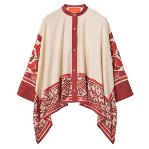 Foulard Long Sleeve Silk Shirt
