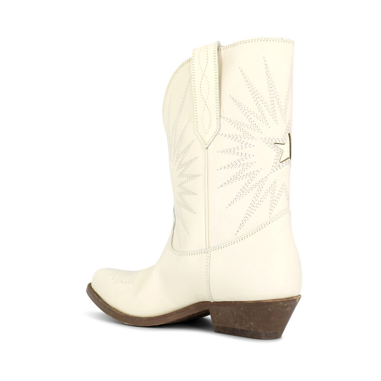 Wish Star Leather Western Boot image number null