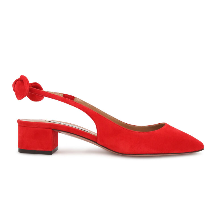 Very Bow Tie 35mm Slingback Pump image number null
